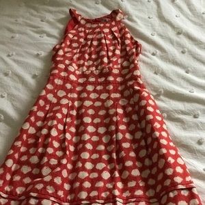 Eliza J polka dot dress